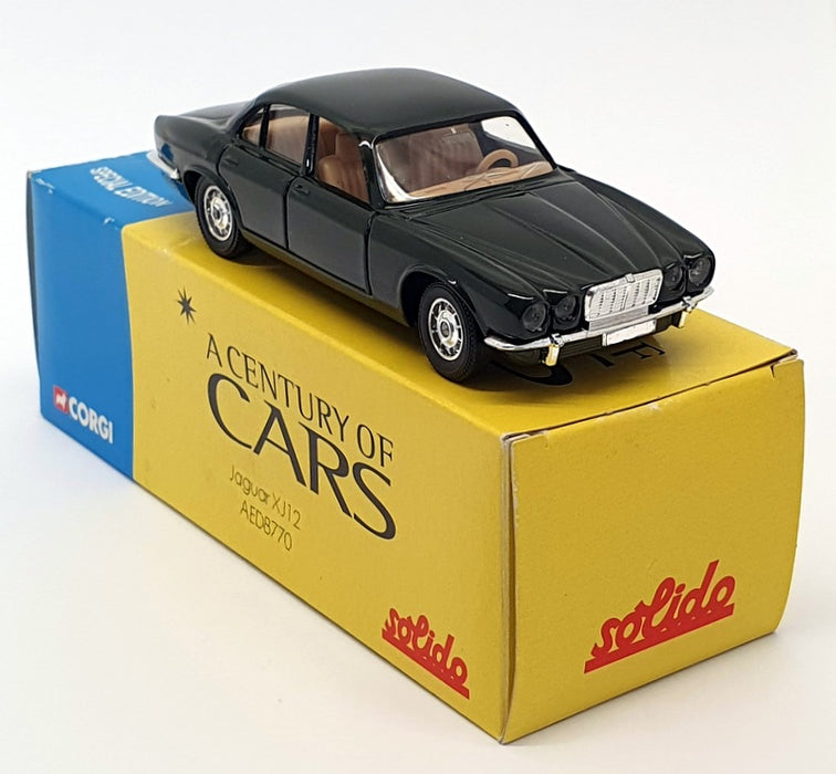 Solido A Century Of Cars 1/43 Scale AED8770 - Jaguar XJ12 - Green