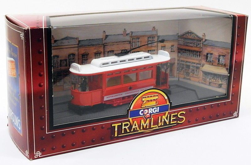 Corgi 1/76 Scale Model Tram C990/1 - Tramcar - Southampton Corporation Tramways