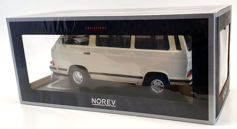 Norev 1/18 Scale Model Car 188541 - 1990 Volkswagen T3 Whitestar - White