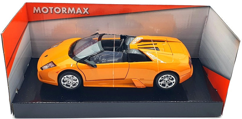 Motormax 1/24 Scale Diecast 73316 - Lamborghini Murcielago Roadster - Orange