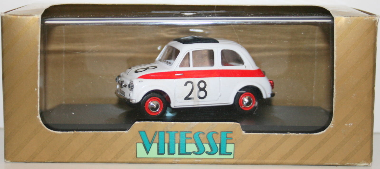 VITESSE 1/43 L082B FIAT 500 SPORT 12h HOCKENHEIM 1958