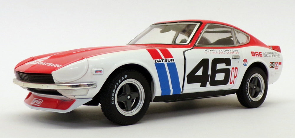 Greenlight 1/24 Scale 18301 - 1970 Bre Datsun 240Z #46 - Orange White