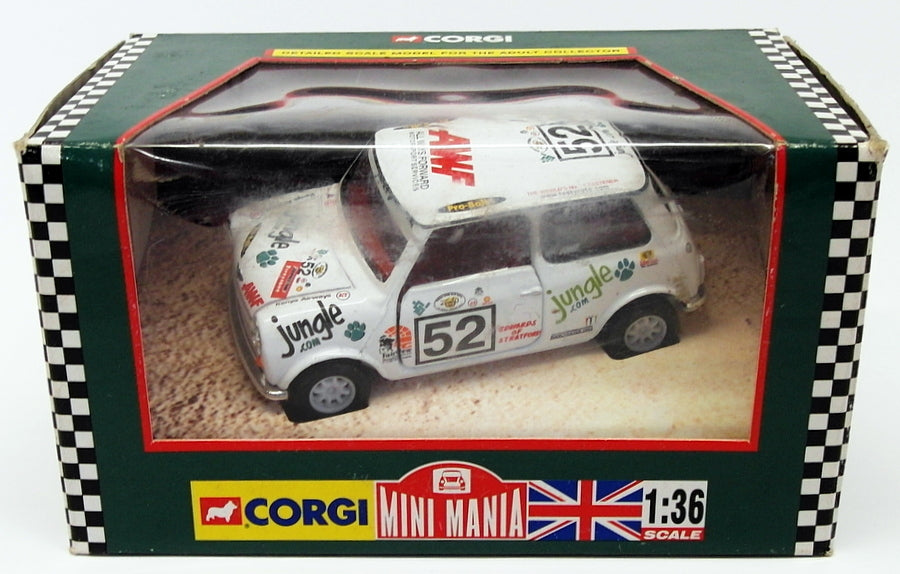 Corgi 1/36 Scale Model Car 04444 - Mini Jungle.com Safari Rally