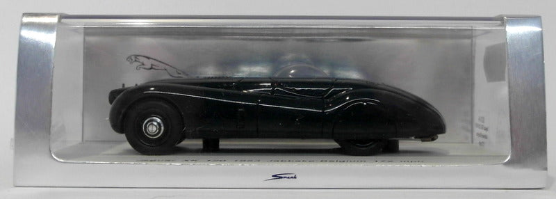 Spark Models 1/43 Scale S2114 - Jaguar XK120 1953 Jabbeke-Belgium 172mph - Green