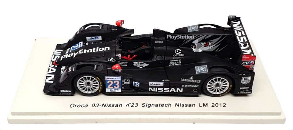 Spark 1/43 Scale S3710 - Oreca 03-Nissan Signatech Nissan Le Mans 2012