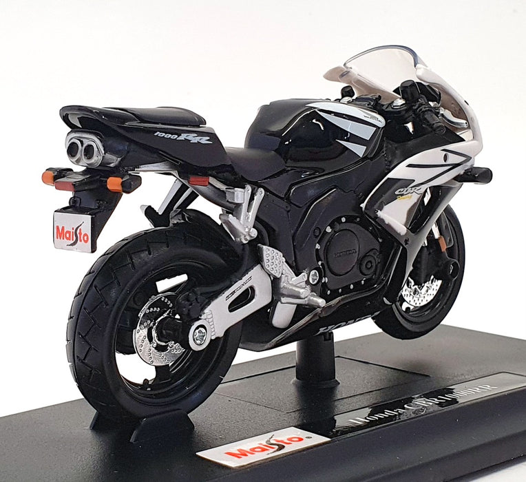 Maisto 1/18 Scale Motorbike 07082 - Honda CBR1000RR - Black/White