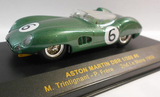 Ixo 1/43 Scale - LMC049 ASTON MARTIN DBR 1/300 #6 LE MANS 1959