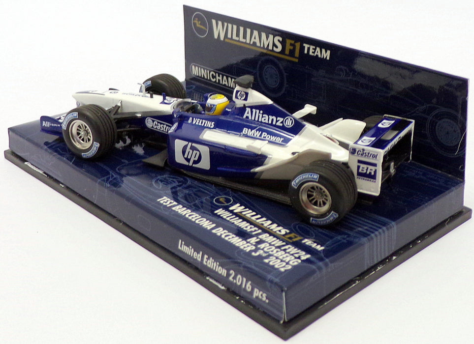 Minichamps 1/43 Scale 400 020099 - F1 Williams BMW FW24 - N.Rosberg