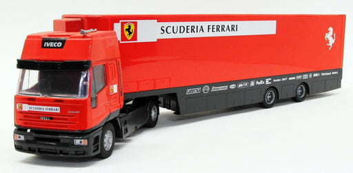 Old Cars 1/43 Scale OC17219 - Iveco F1 Car Transporter Truck - Scuderia Ferrari