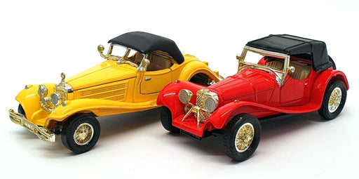 Hobby Dax 2 Pack Diecast HD01 - 1936 Mercedes Benz 500K & 1937 Jaguar SS100