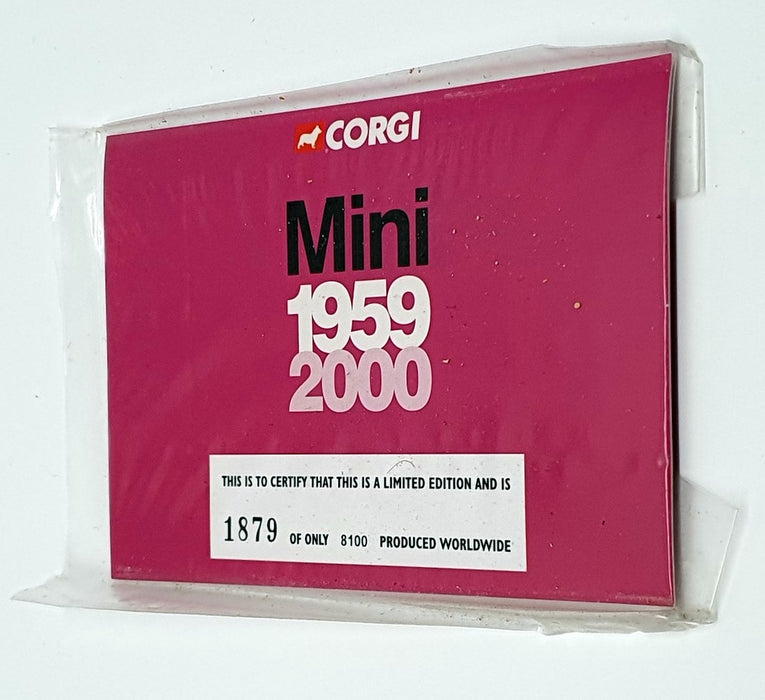 Corgi 1/36 Scale 04509 - Mini Classic Edition 1959-2000 - Red/Grey