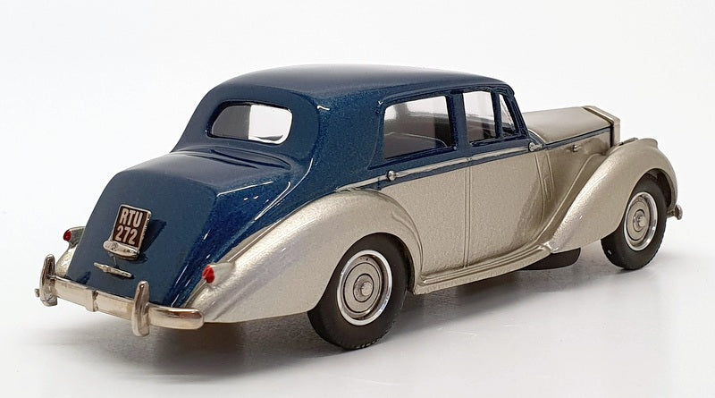 Western Models 1/43 Scale WMS57TT - 1953 Rolls Royce Silver Dawn - Blue/Silver