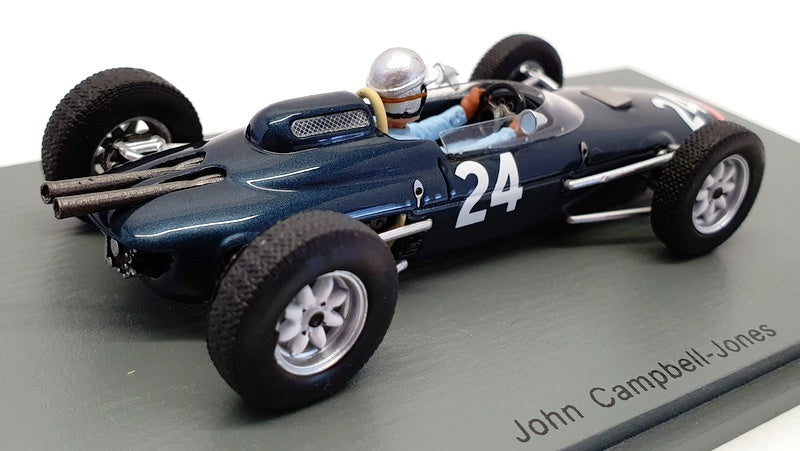 Spark 1/43 Scale S5332 - 1963 Lola Mk4 #24 British GP J. Campbell-Jones