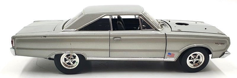 Diecast Promotions 1/18 Scale DC1822N - 1967 Plymouth GTX - Silver With Case