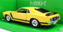 Welly NEX 1/24 Scale 22088W - 1970 Ford Mustang Boss 302 - Yellow