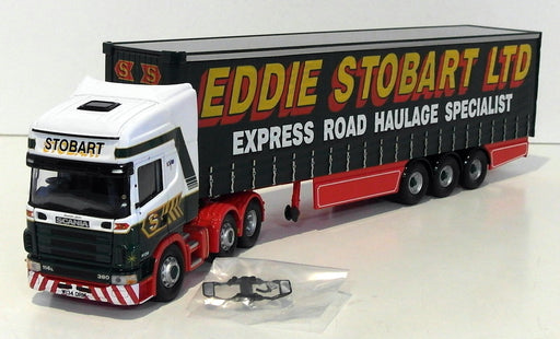 Corgi 1/50 Scale Diecast CC12901 Scania Topline Curtainside - Eddie Stobart Ltd.