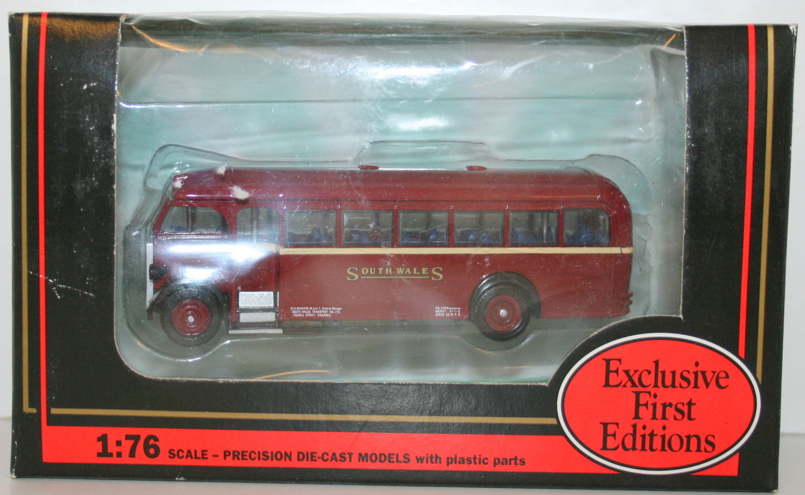 EFE 1/76 - 20502 AEC REGAL BET HALFCAB SOUTH WALES