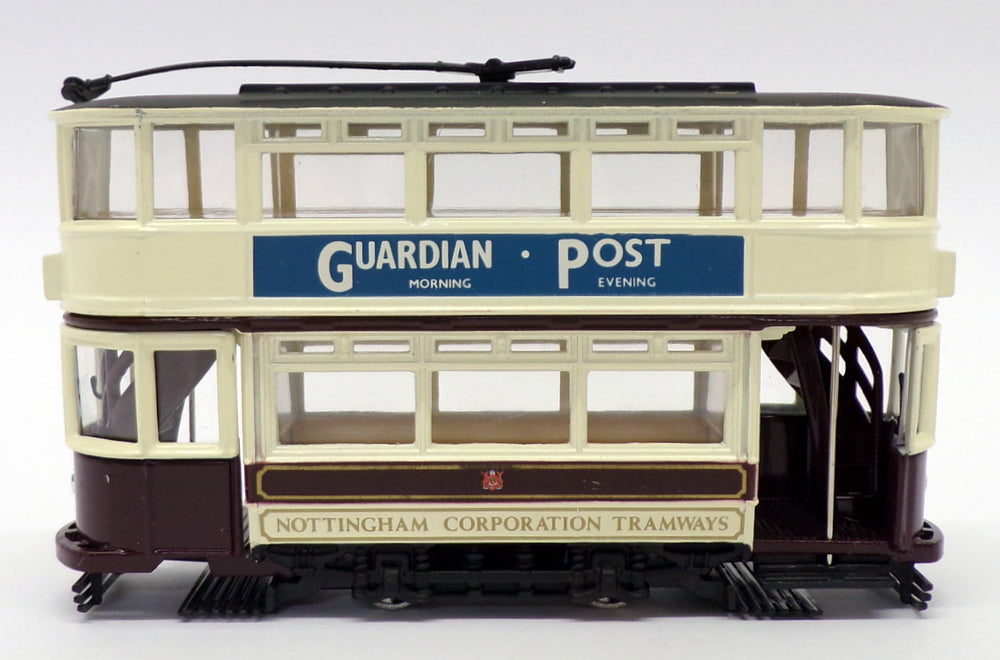 Corgi Appx 12cm Long Diecast 97287 - Nottingham Corporation Tram Car