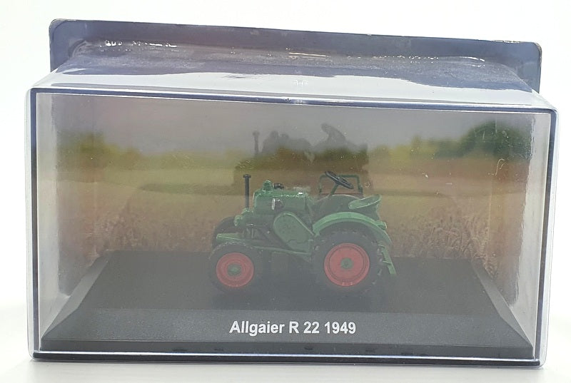 Hachette 1/43 Scale Model Tractor HL24 - 1949 Allgaier R22 - Green