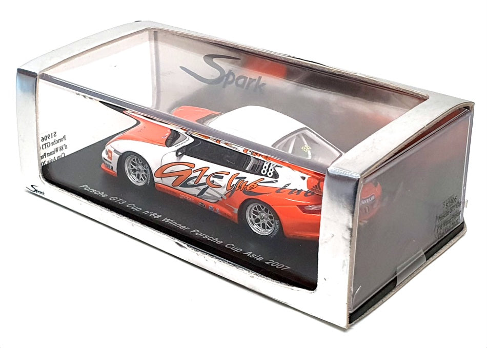 Spark 1/43 Scale S1906 - Porsche GT3 Cup #88 Winner Porsche Cup Asia 2007