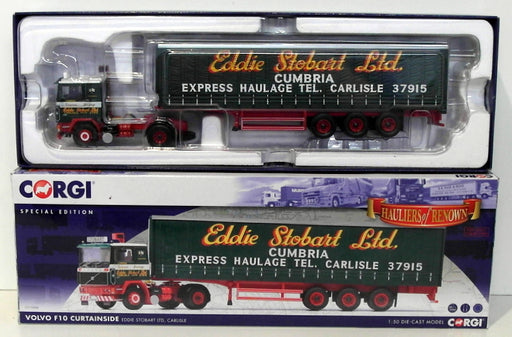 Corgi 1/50 Scale CC15508 - Volvo F10 Curtainside Carlisle - Eddie Stobart