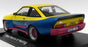 MCG 1/18 Scale Diecast - MCG18095 Opel Manta B Mattig Yellow / Blue