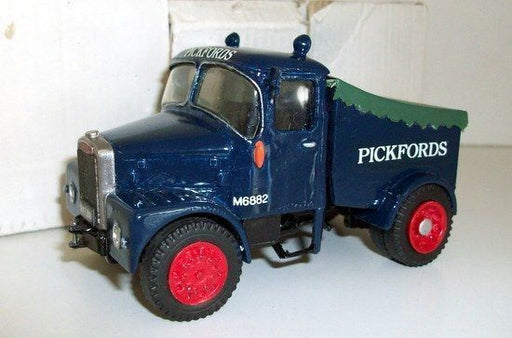 UNKNOWN MAKE 1/50 - SCAMMELL HIGHWAYMAN WHITE METAL HEAVY HAULAGE PICKFORDS