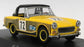 Detail Cars 1/43 Scale Diecast ART428 - MG Midget MkIV #72 - Yellow
