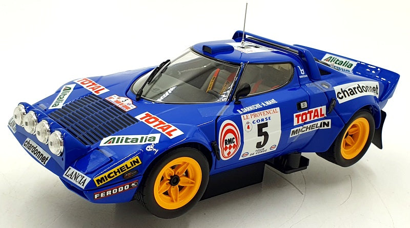 Kyosho 1/18 Scale Diecast 08130C Lancia Stratos HF 1976 TDC #5 Chardonnet