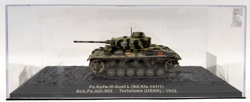 Altaya 1/72 Scale A3520K - pz.kpfw. III Ausf. I (Sd.Kfz. 141) Tank - USSR 1942