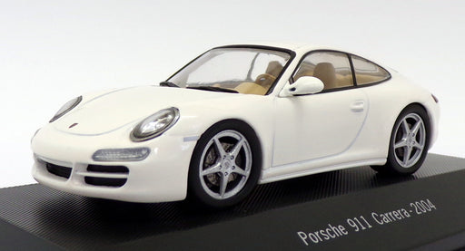 Atlas Editions 1/43 Scale 7 114 014 - 2004 Porsche 911 Carrera - White