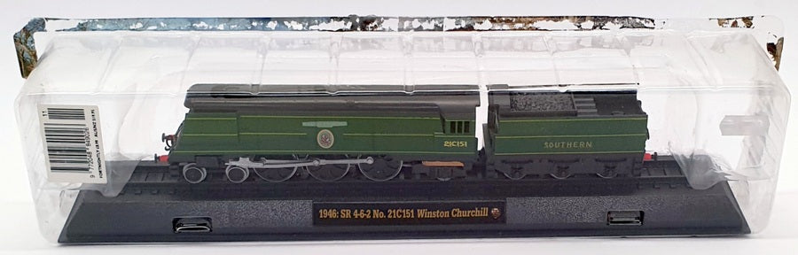 Amercom 1/76 Scale Train 23419L - 1946 SR 4-6-2 No. 21C151 Churchill