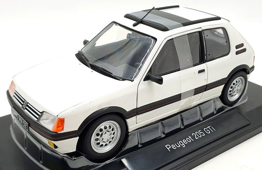 Norev 1/18 Scale 184849 - Peugeot 205 GTI 1.6 1988 - White
