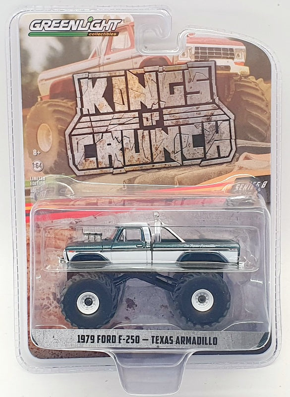 Greenlight 1/64 Scale 49080-D - 1978 Ford F250 Texas Armadillo