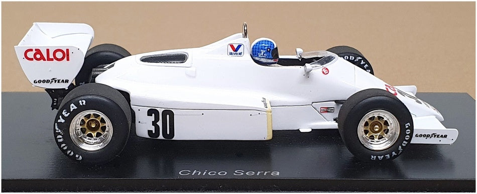 Spark 1/43 Scale S5779 - F1 Arrows A6 Brazilian GP 1983 #30 Serra - White