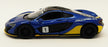 McLaren P1 - Blue - Kinsmart Pull Back & Go Metal Model Car