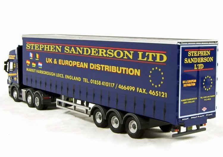 Oxford Diecast 1/76 Scale SCA06CS - Scania Truck - Stephen Sanderson Ltd