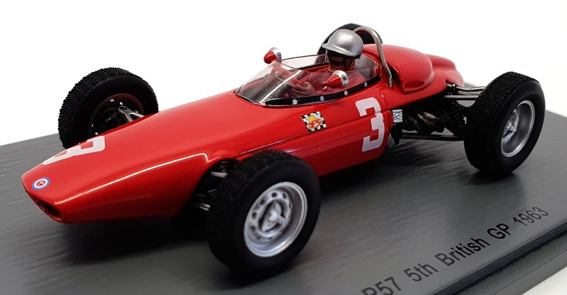 Spark 1/43 Scale S5270 - 1963 BRM P57 #3 5th British GP Lorenzo Bandini