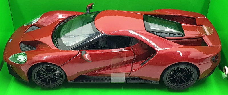 Welly 1/24-27 Scale Model Car 24082W - 2017 Ford GT - Burgundy