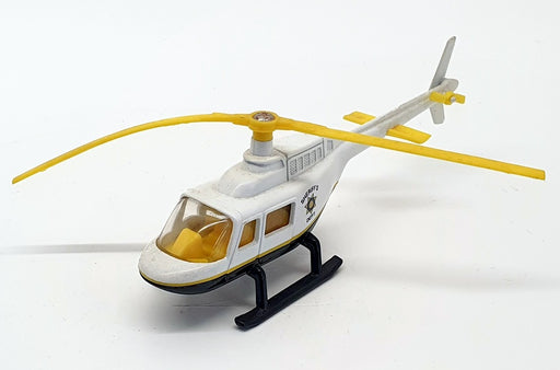 Corgi Appx 11cm Long Diecast 93185 - Jet Ranger Helicopter Sheriff's Dept.