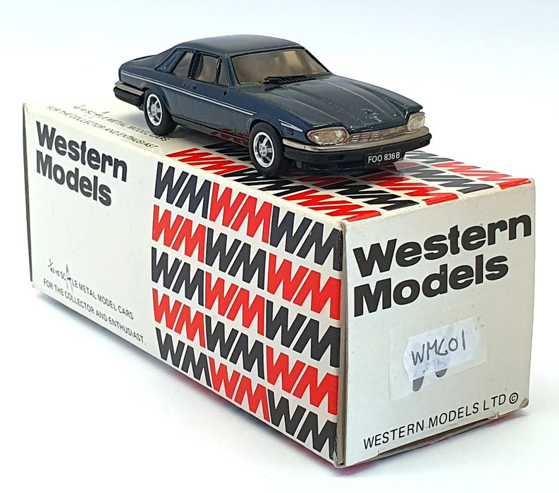 Western Models 1/43 Scale WMC01 - Jaguar XJS Coupe - Blue
