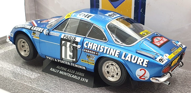 Solido 1/18 Scale Diecast S1804204 - Alpine A110 1600S RMC 76 Mouton #19
