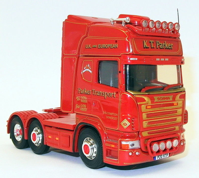 1/50 Scale Model Truck CC13737 Scania R Vinyl Curtainside Parker — R.M.Toys Ltd