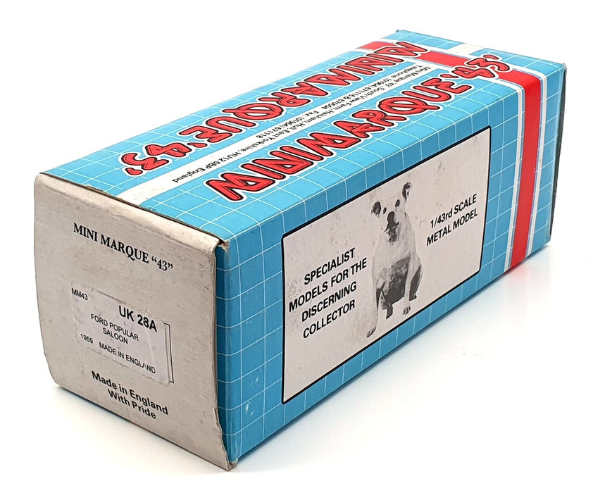 Minimarque 43 1/43 Scale UK28A - 1959 Ford Popular Saloon - Green