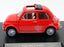 Leo Models 1/24 Scale Diecast - 1965 Fiat 500 F - Red