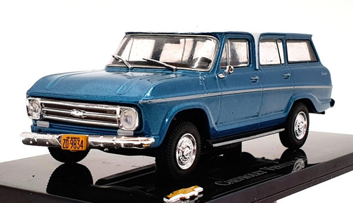 Altaya 1/43 Scale 221121R - 1971 Chevrolet Veraneio S Luxe - Met Blue/White