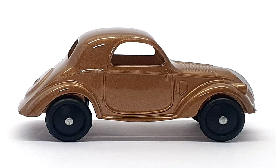 Atlas Editions Dinky Toys 6cm Long Diecast 35A - Simca 5 - Bronze