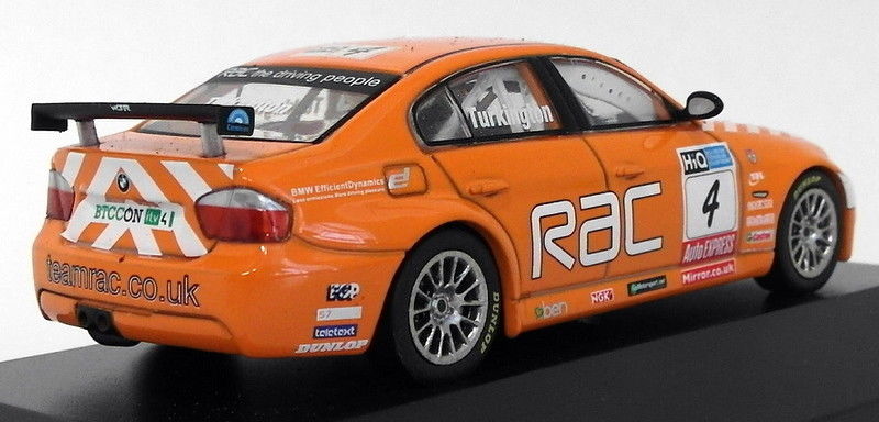 Atlas Editions 1/43 Scale 4 672 108 BMW 320si E90 C.Turkington 20009 BTCC Champ