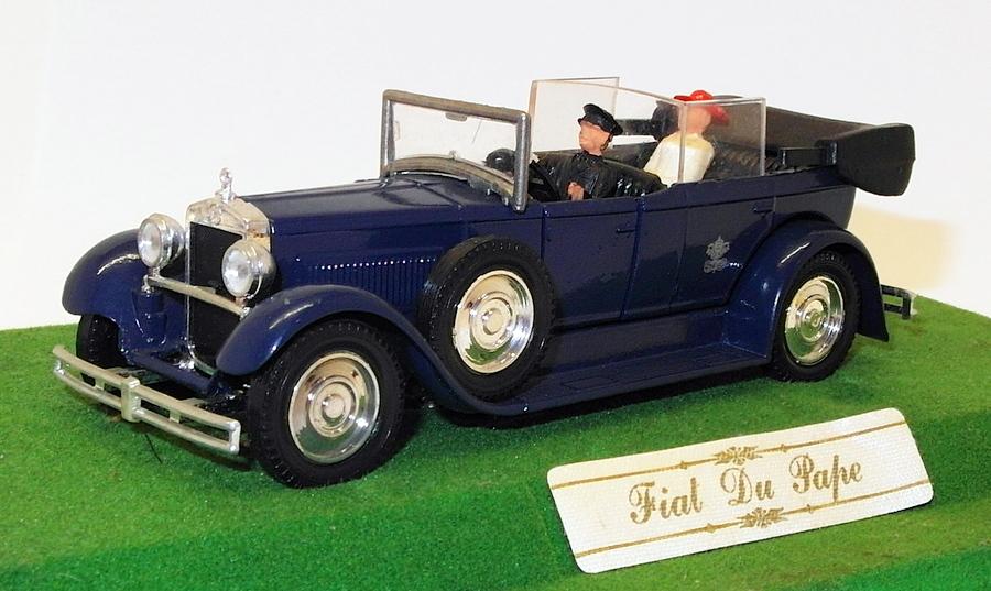 Verem 1/43 Scale Model Car 308 - Fiat Du Pape - Blue