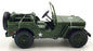 Kai Dewei 1/18 Scale Diecast 101867 - Willy's Jeep - Green